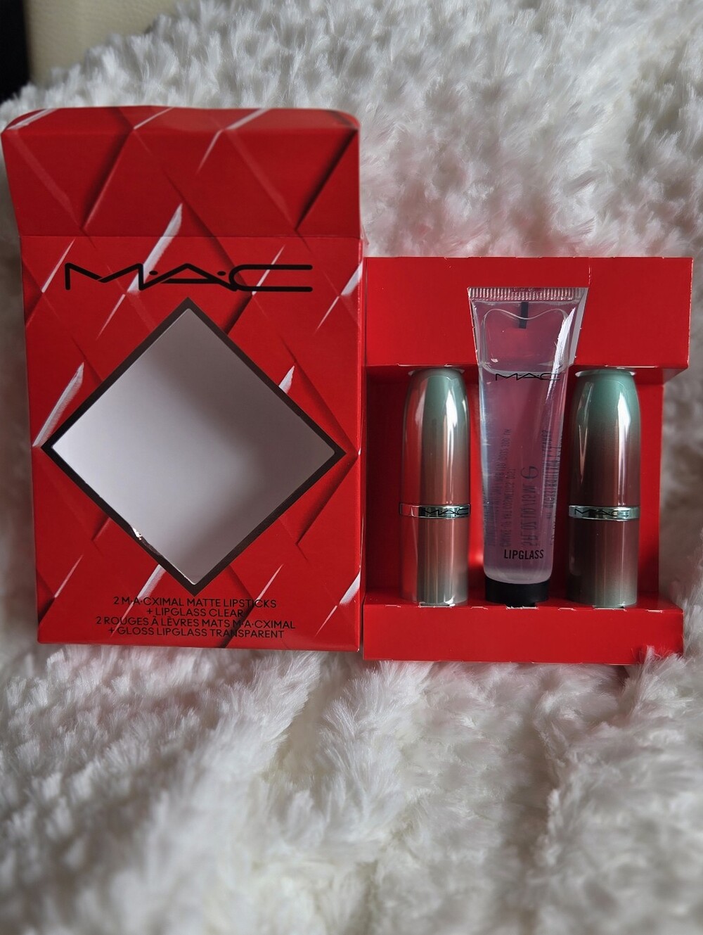 M·A·CX To The Future Lip Trio - 2 MACximal Matte Lipstick and Lip Gloss